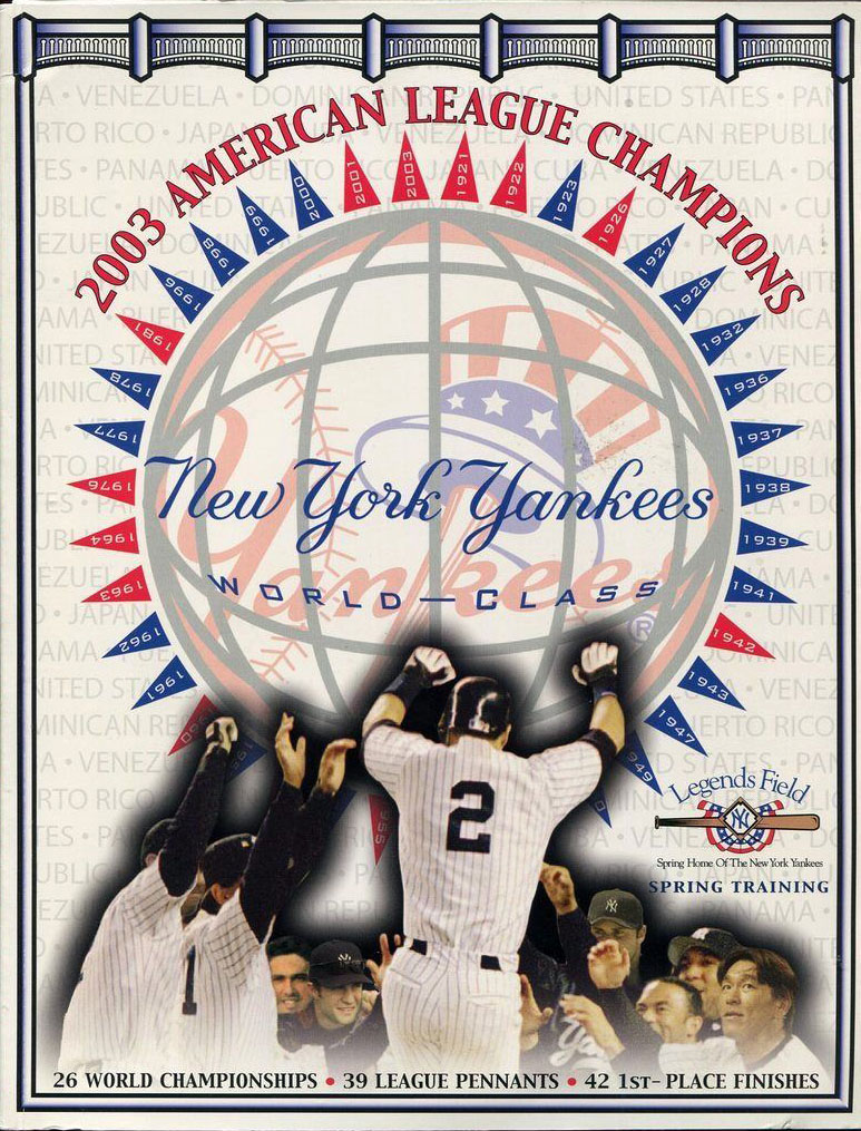 2004 New York Yankees spring training program