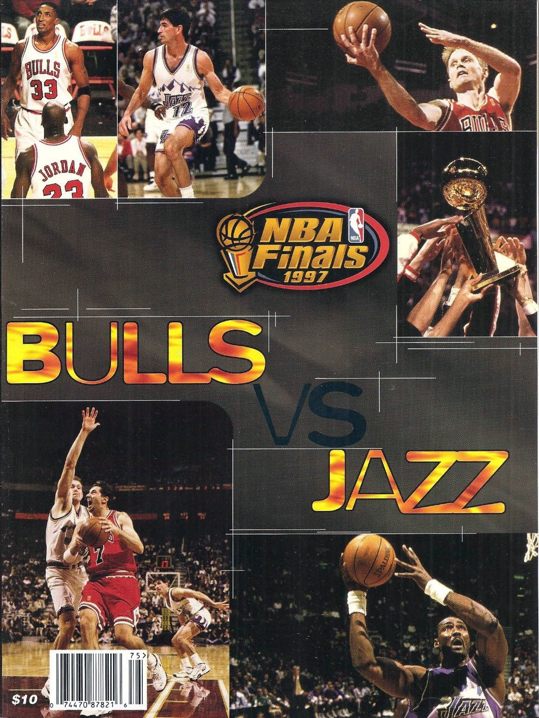 1997 NBA Finals program
