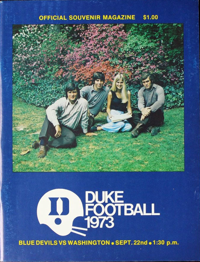 Duke Blue Devils vs. Washington Huskies (September 22, 1973)