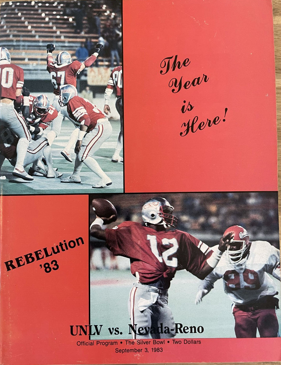 UNLV Rebels vs. Nevada Wolf Pack (September 3, 1983)