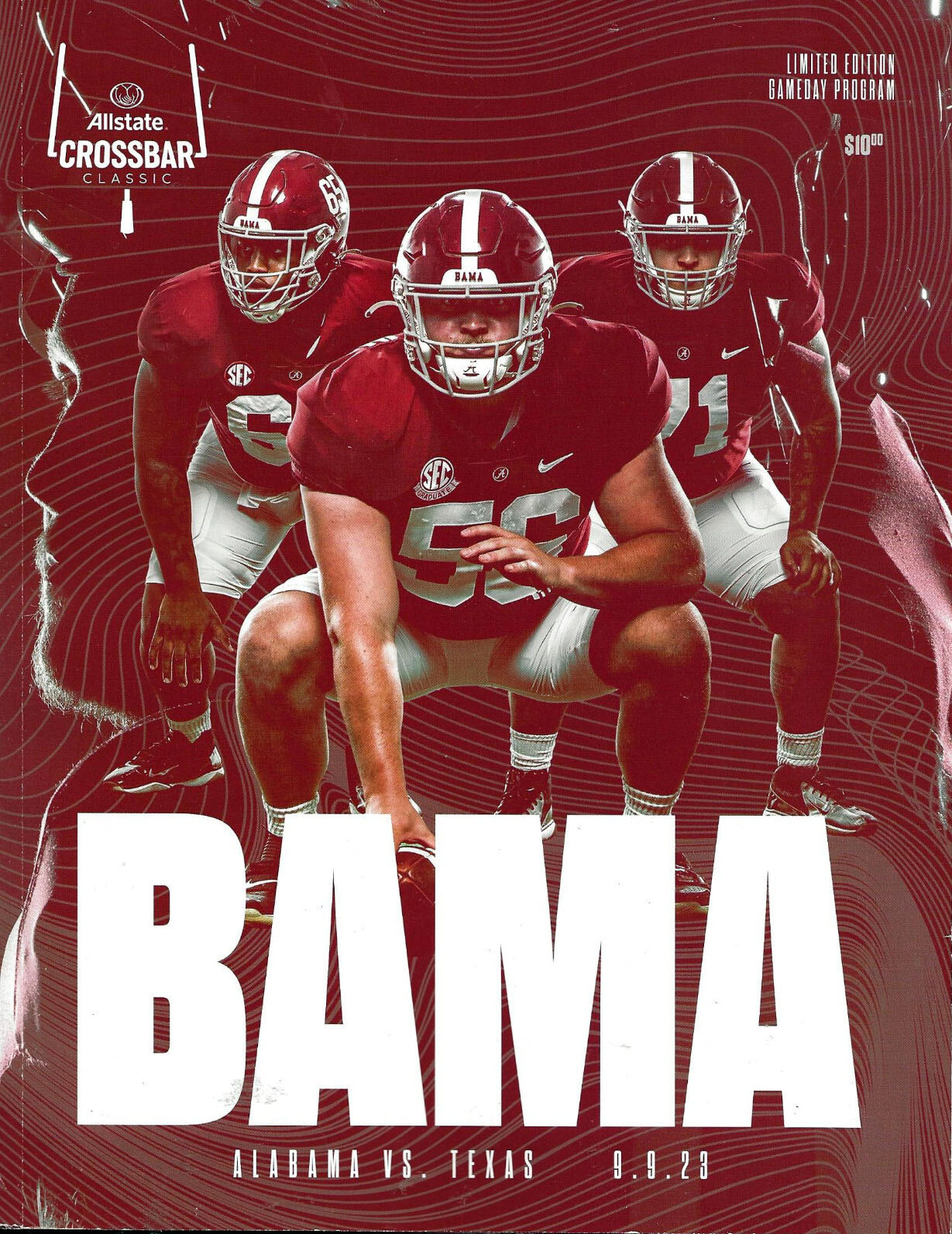 Alabama Crimson Tide vs. Texas Longhorns (September 9, 2023)