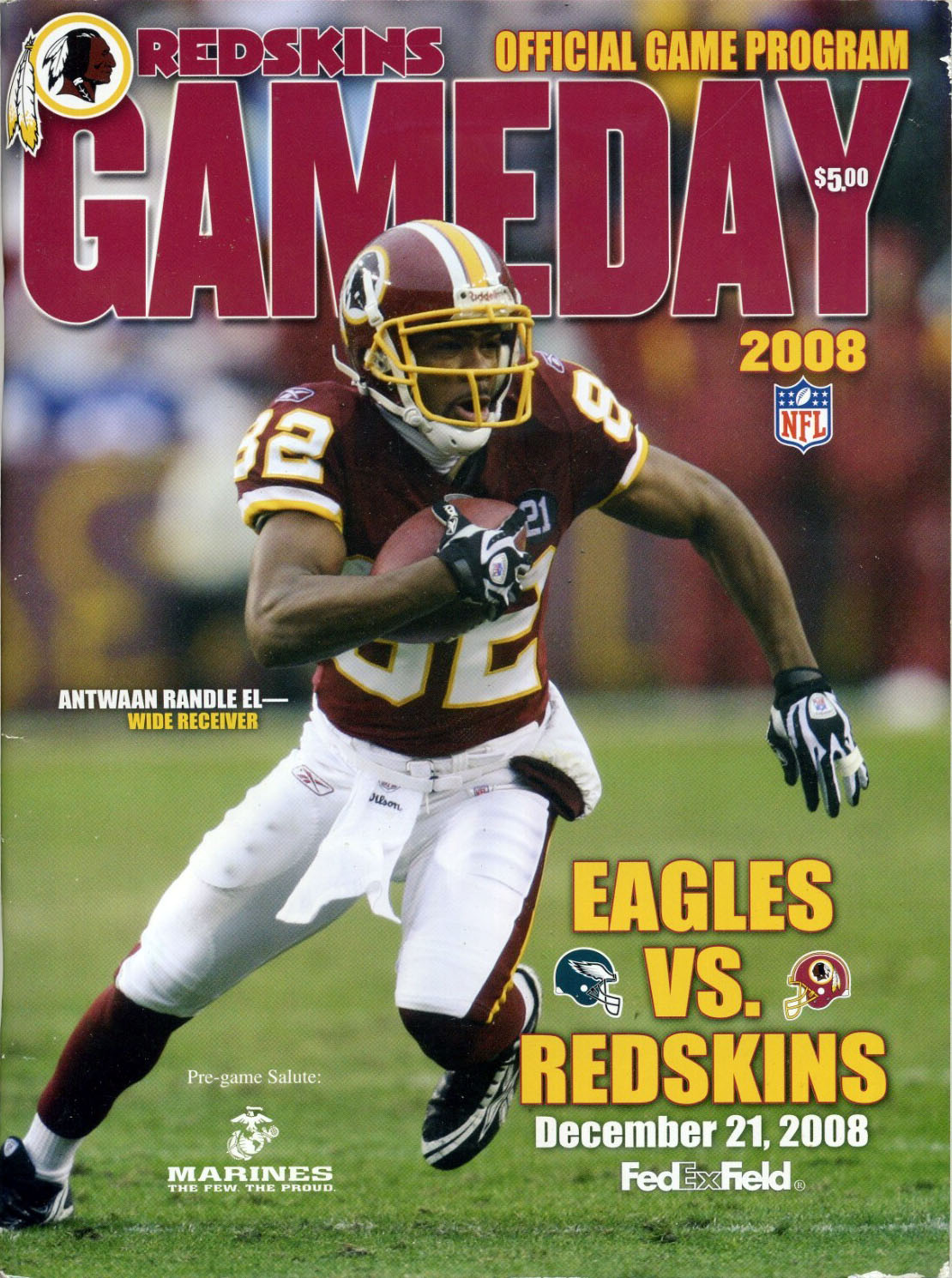 Washington Redskins vs. Philadelphia Eagles (December 21, 2008)