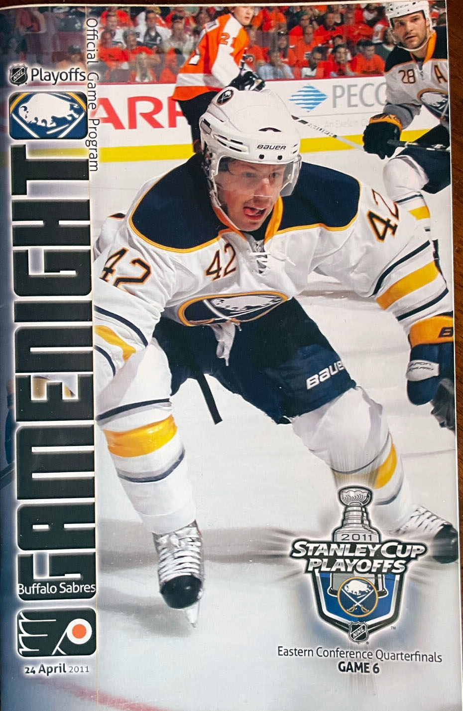 2011 Buffalo Sabres playoff program