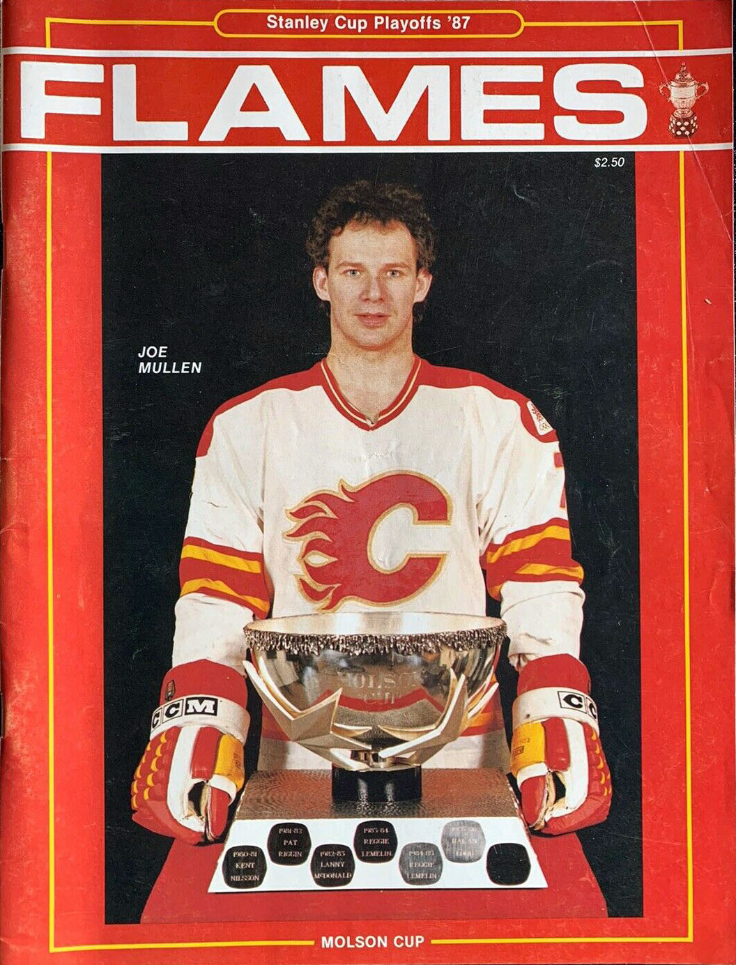 1987 Calgary Flames playoff program