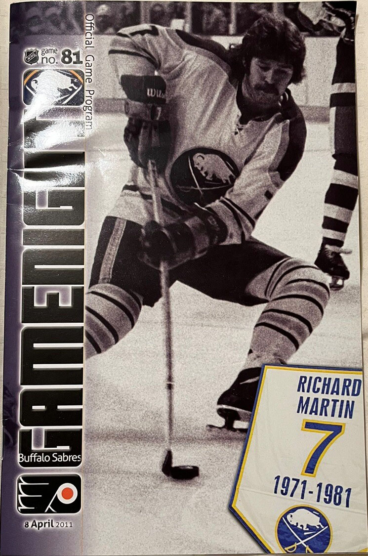 2010-11 Buffalo Sabres program