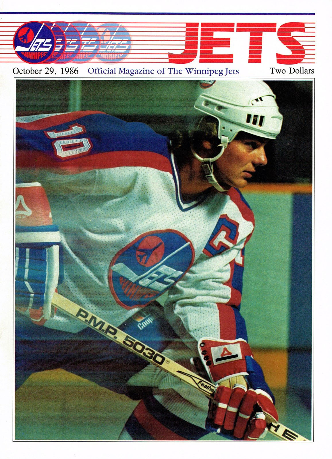 1986-87 Winnipeg Jets program