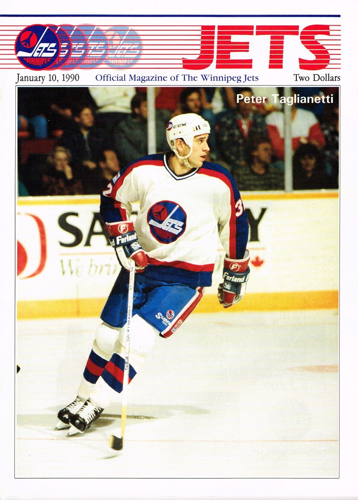 1989-90 Winnipeg Jets program