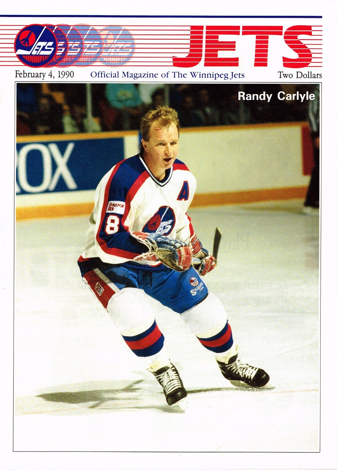 1989-90 Winnipeg Jets program