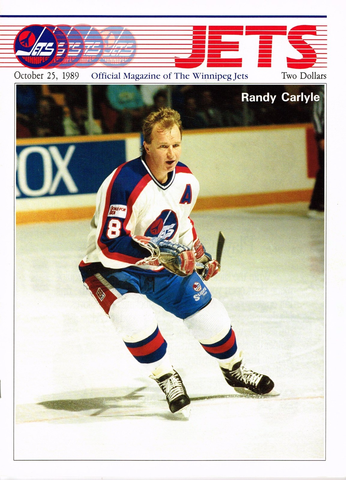 1989-90 Winnipeg Jets program