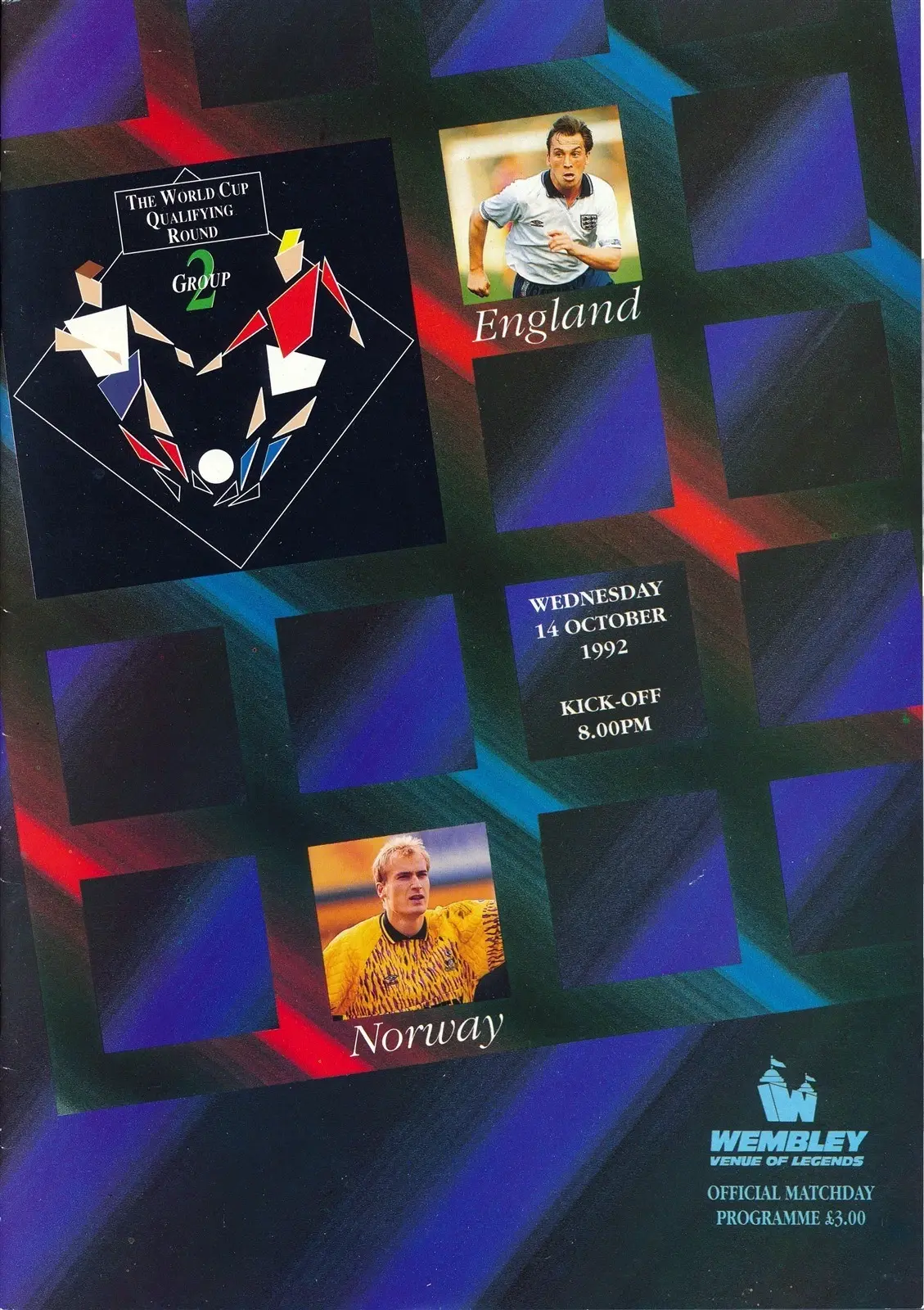 England vs. Norway (October 14, 1992)