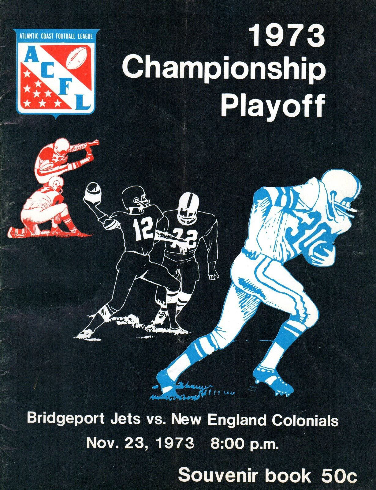 Bridgeport Jets vs. New England Colonials (November 23, 1973)