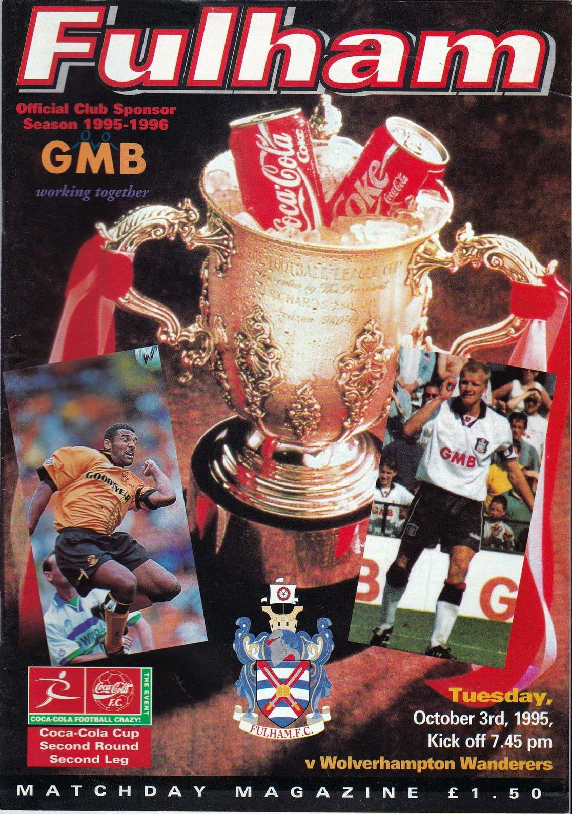 Fulham vs. Wolverhampton Wanderers (October 3, 1995)