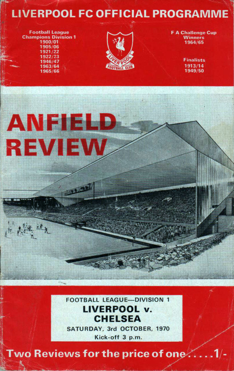Liverpool vs. Chelsea (October 3, 1970)