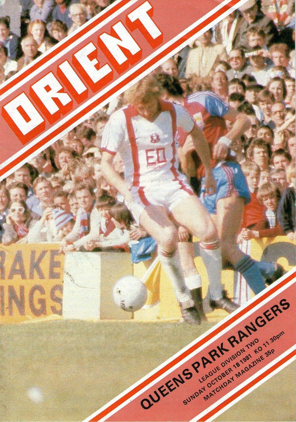Leyton Orient vs. Queens Park Rangers (October 18, 1981)