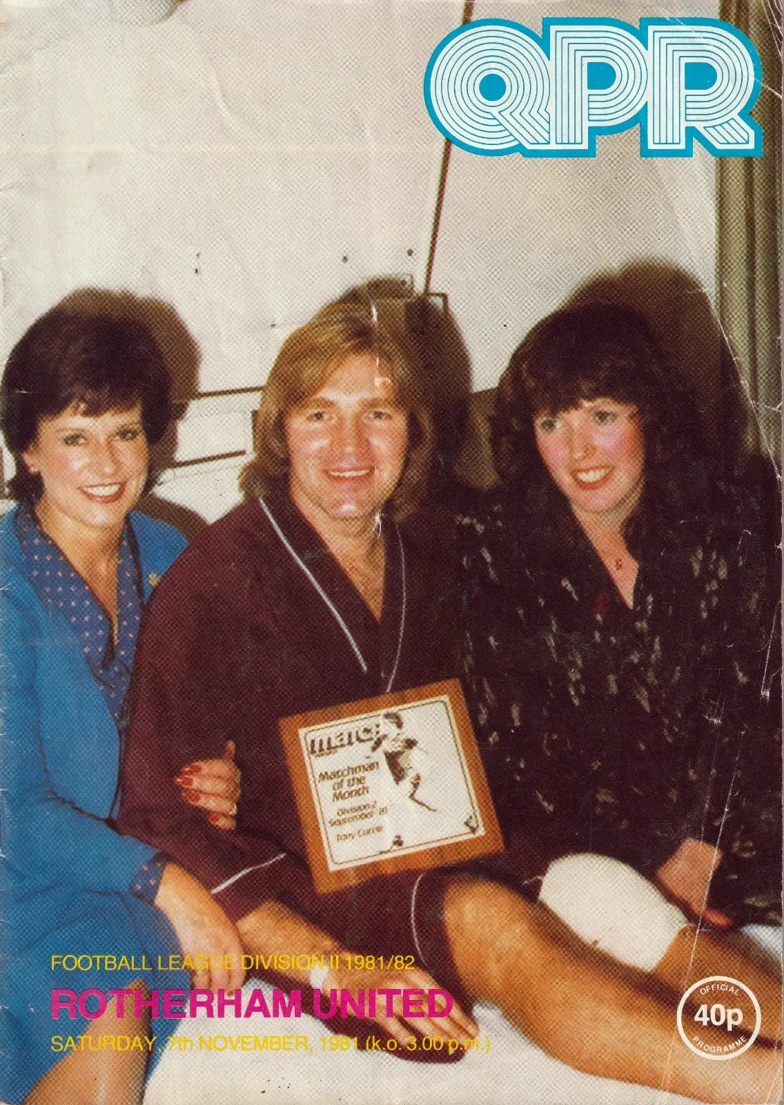 Queens Park Rangers vs. Rotherham United (November 7, 1981)
