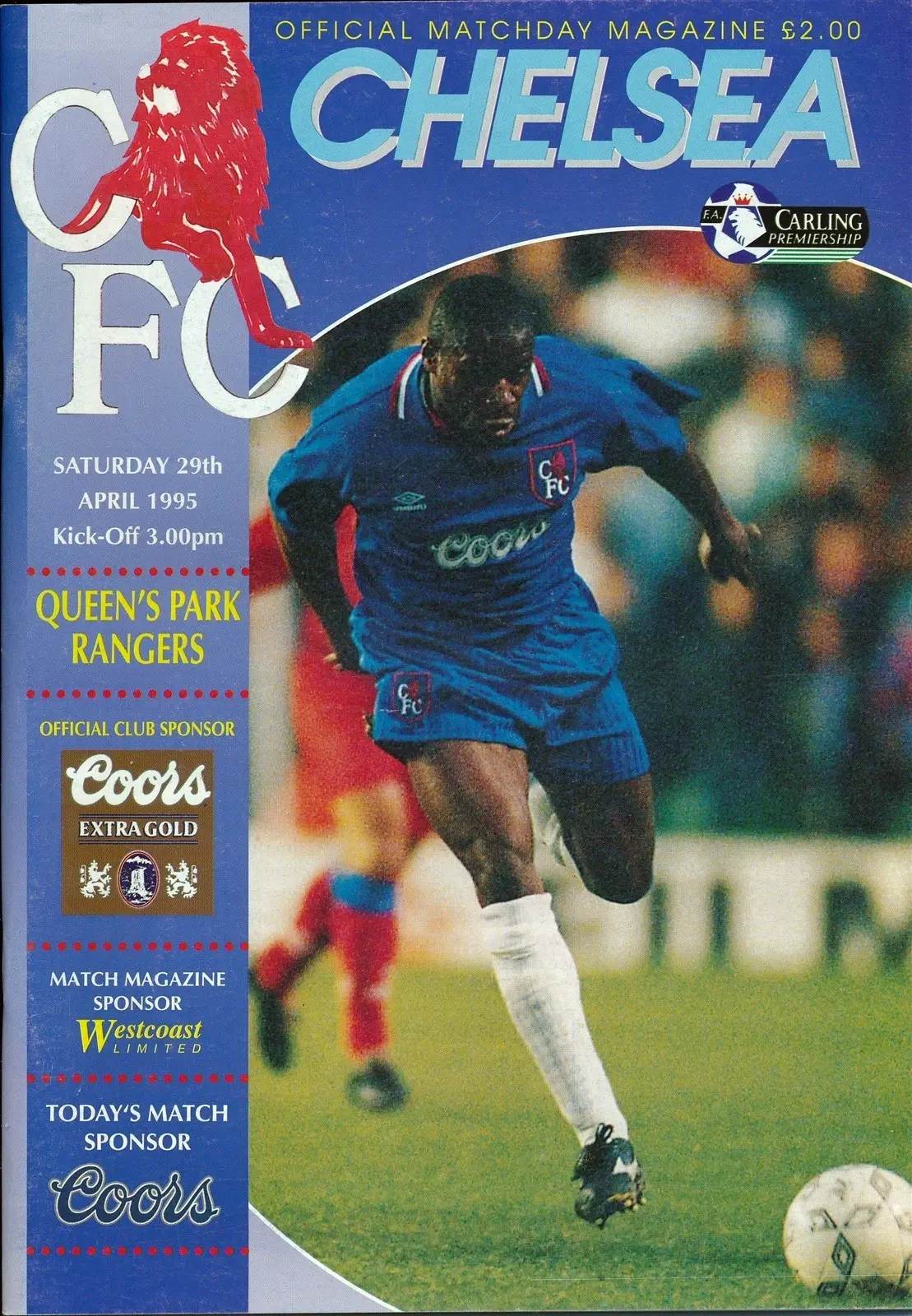 Chelsea vs. Queens Park Rangers (April 29, 1995)