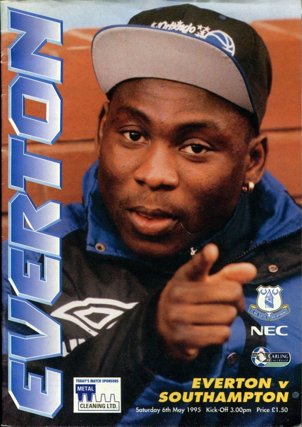 Everton vs. Southampton (May 6, 1995)