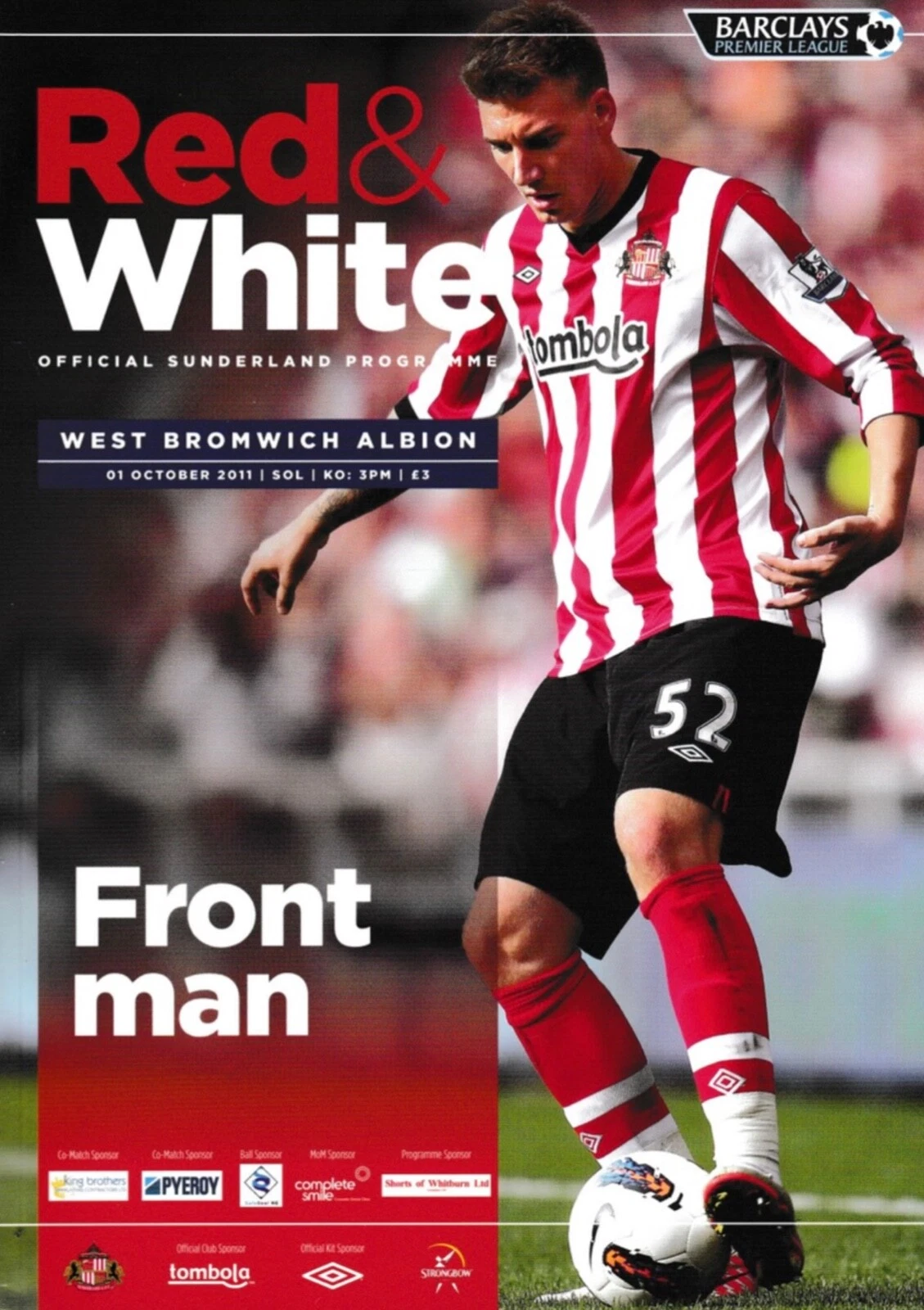 Sunderland vs. West Bromwich Albion (October 1, 2011)
