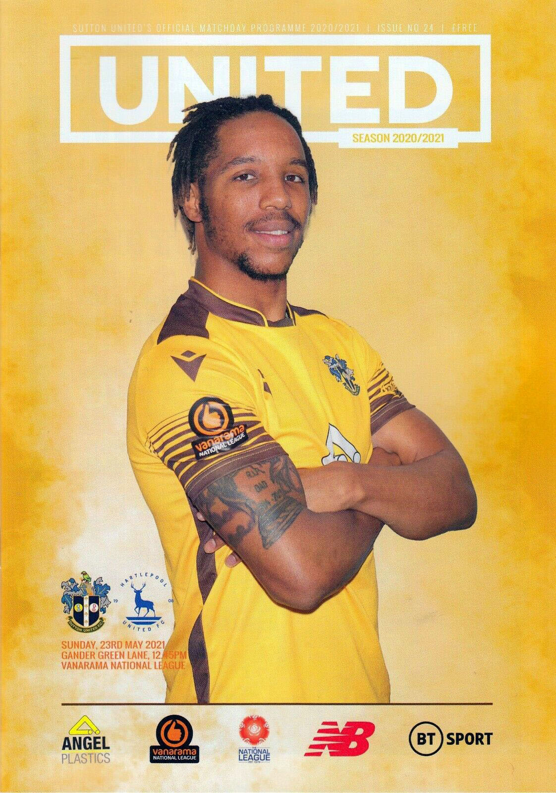 Sutton United vs. Hartlepool United (May 23, 2021)