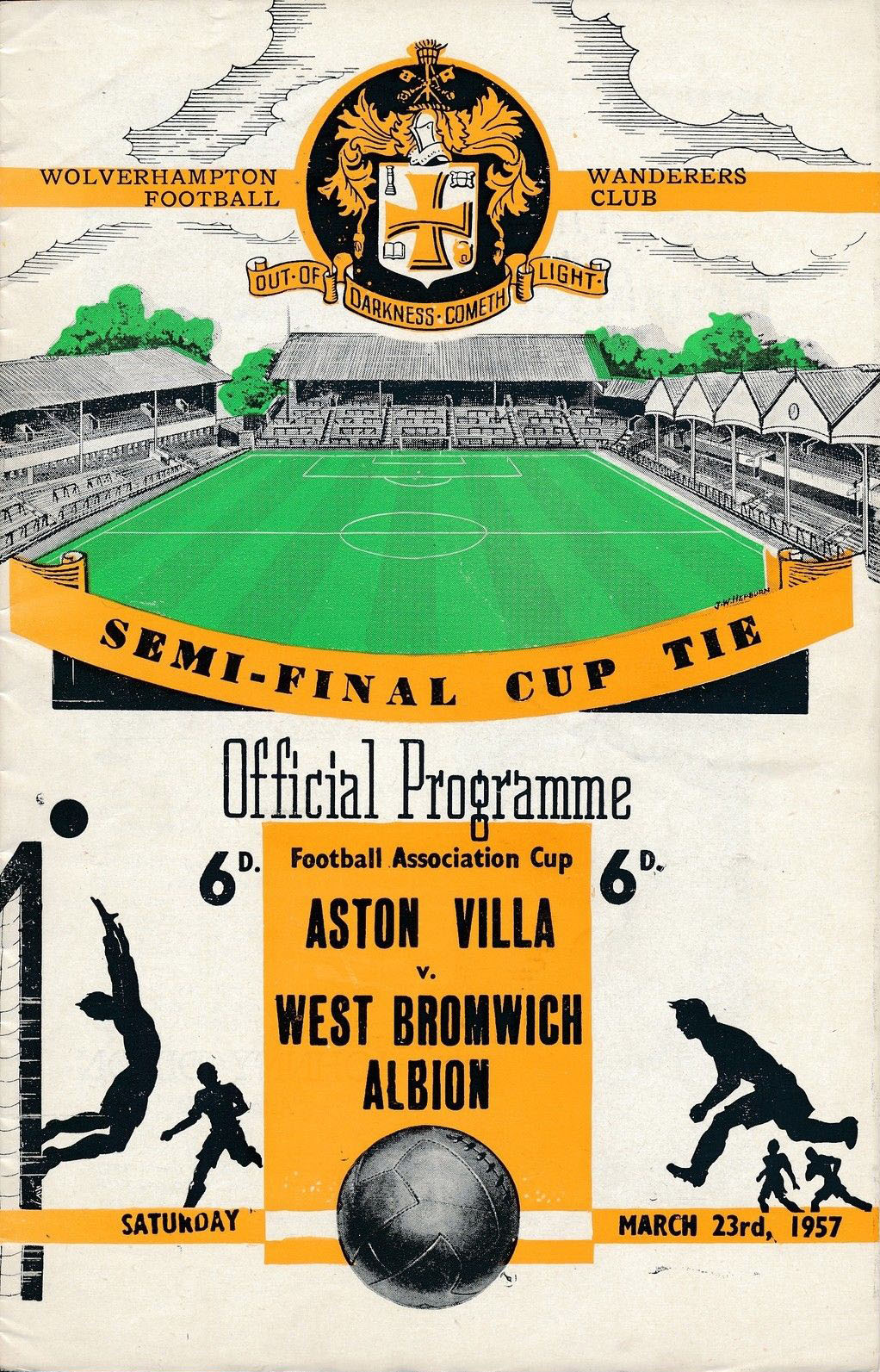 Aston Villa vs. West Bromwich Albion (March 23, 1957)
