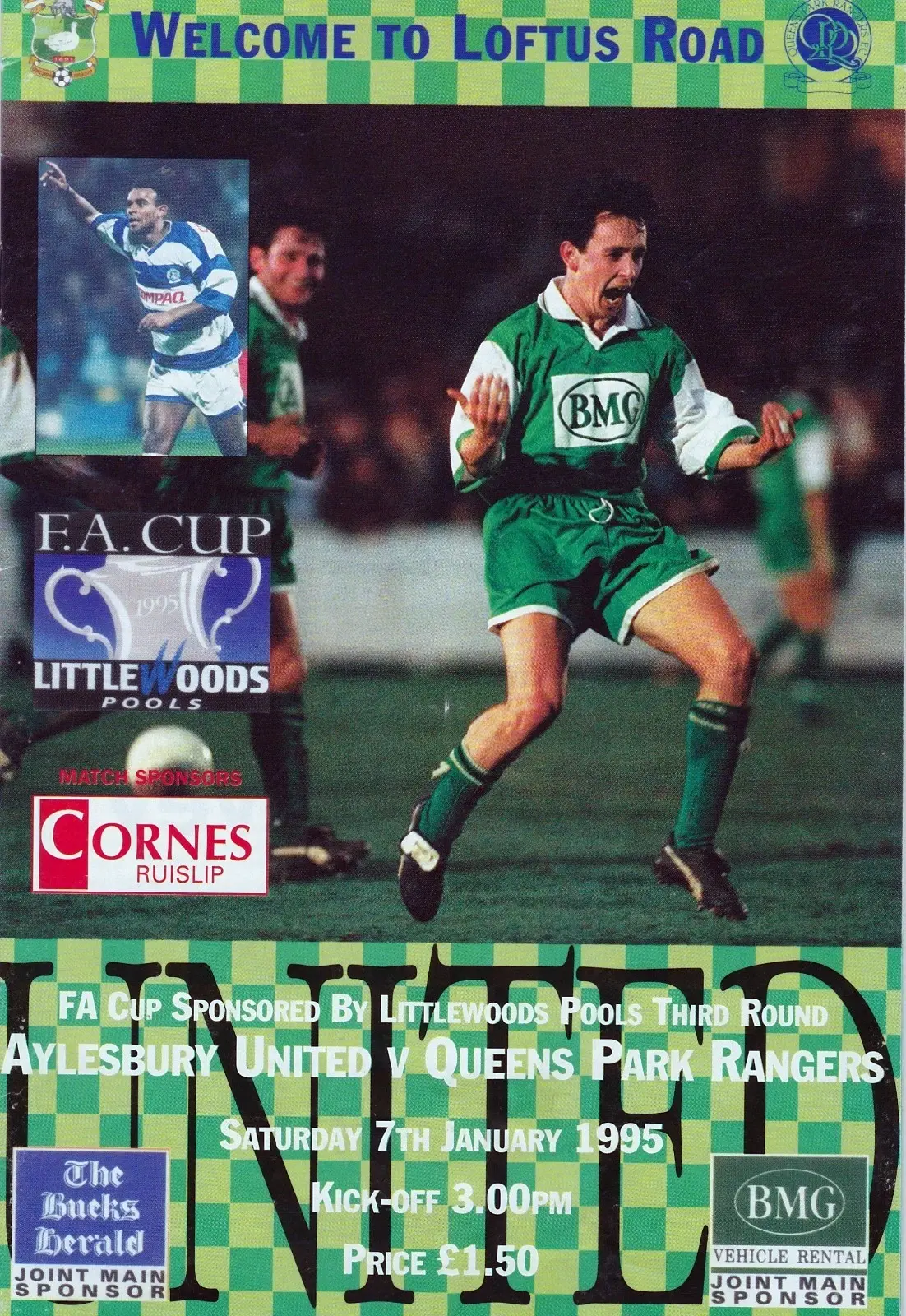 Queens Park Rangers vs. Aylesbury United (January 7, 1995)