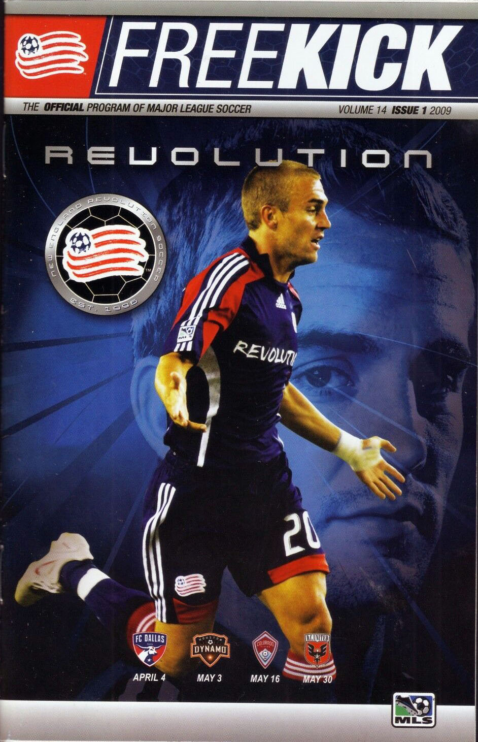 2009 New England Revolution program