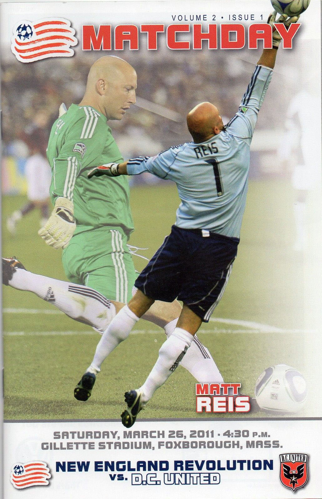 2011 New England Revolution program