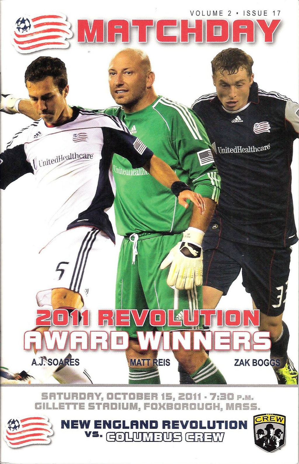 2011 New England Revolution program