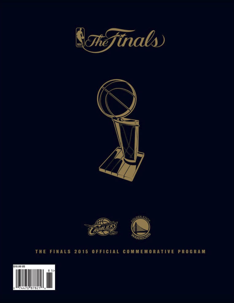 2015 NBA Finals program
