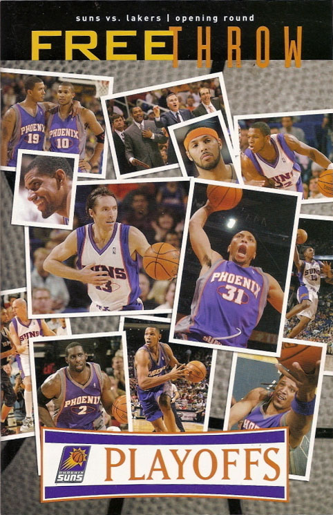 2006 Phoenix Suns playoff program