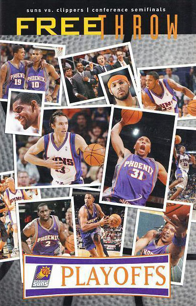 2006 Phoenix Suns playoff program