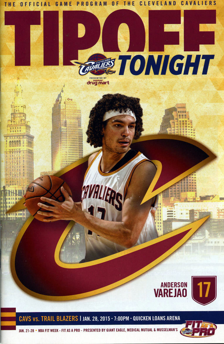 2014-15 Cleveland Cavaliers program