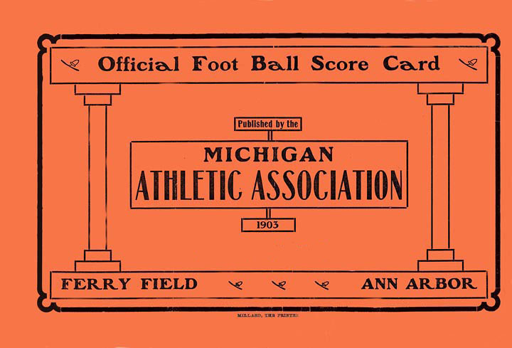 Michigan Wolverines vs. Ohio State Buckeyes (November 7, 1903)