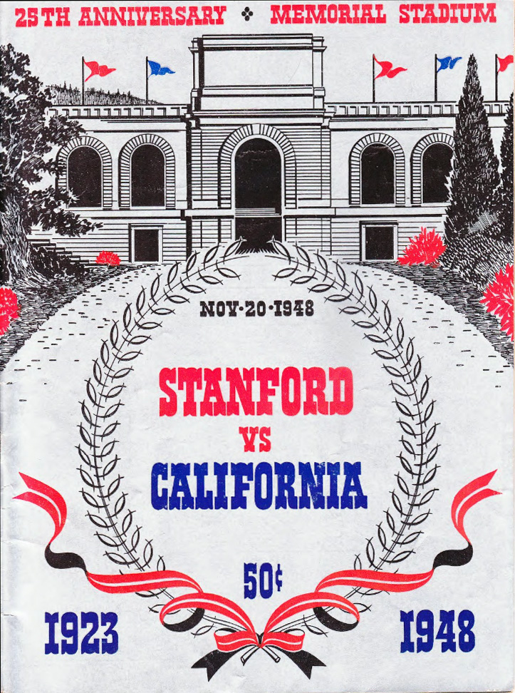 California Golden Bears vs. Stanford Indians (November 20, 1948)