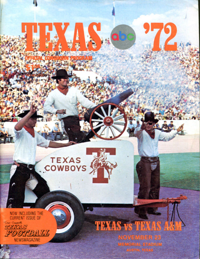 Texas Longhorns vs. Texas A&M Aggies (November 23, 1972)