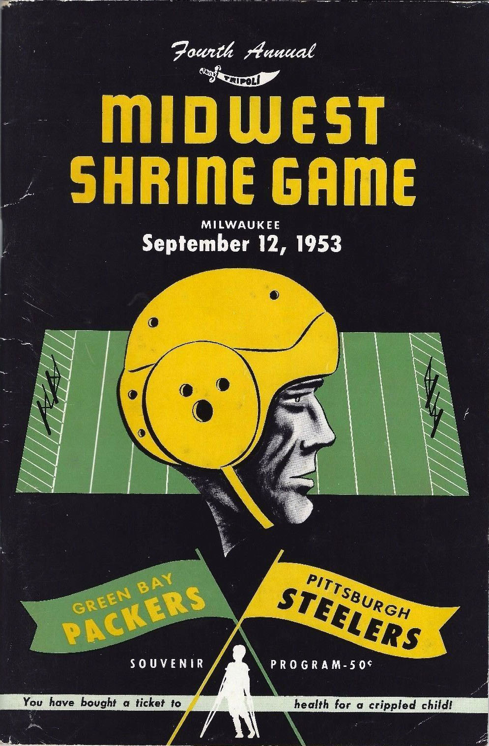 Green Bay Packers vs. Pittsburgh Steelers (September 12, 1953)