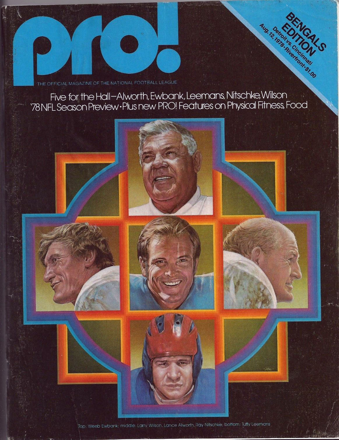 Cincinnati Bengals vs. Detroit Lions (August 12, 1978