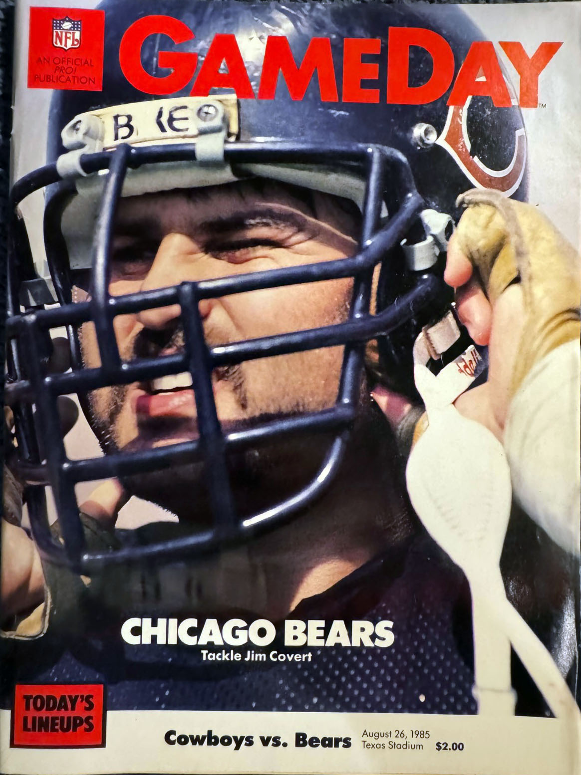Dallas Cowboys vs. Chicago Bears (August 26, 1985)