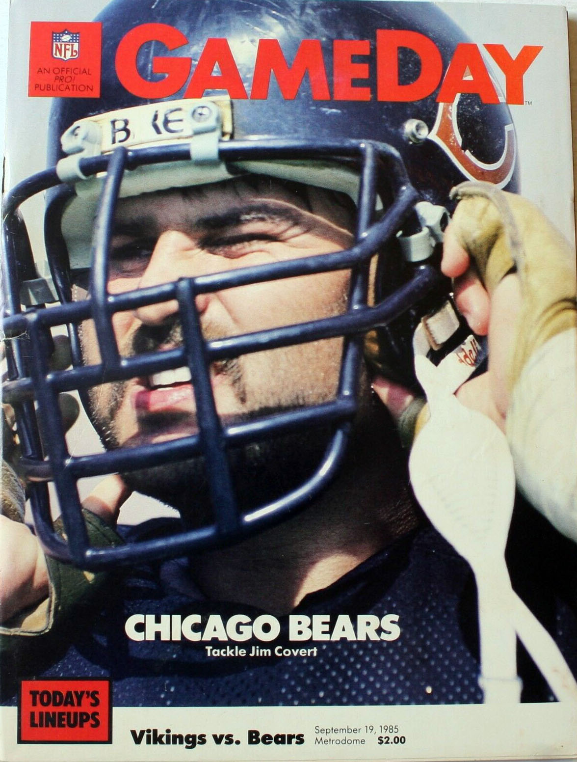 Minnesota Vikings vs. Chicago Bears (September 19, 1985)