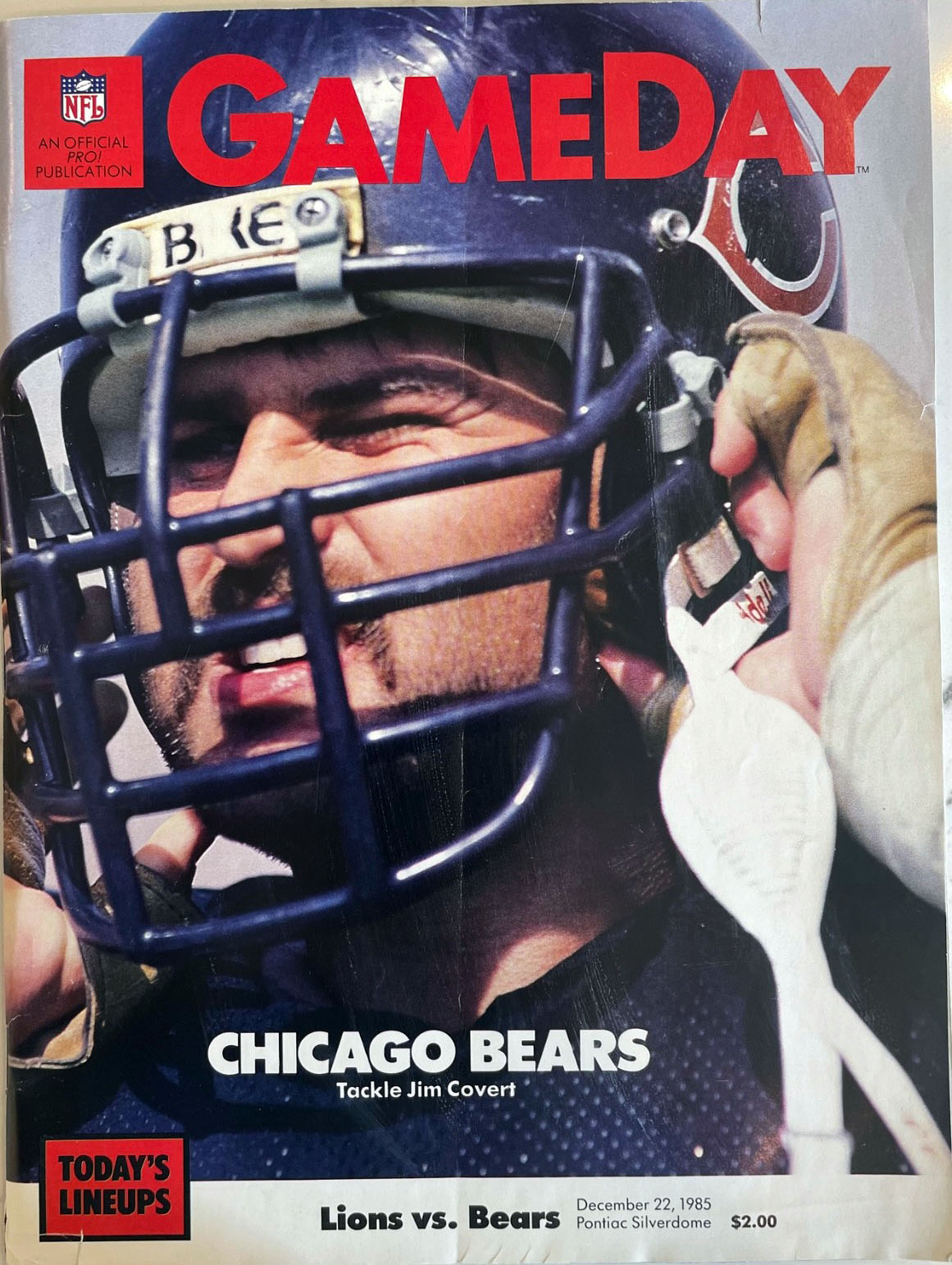 Detroit Lions vs. Chicago Bears (December 22, 1985)