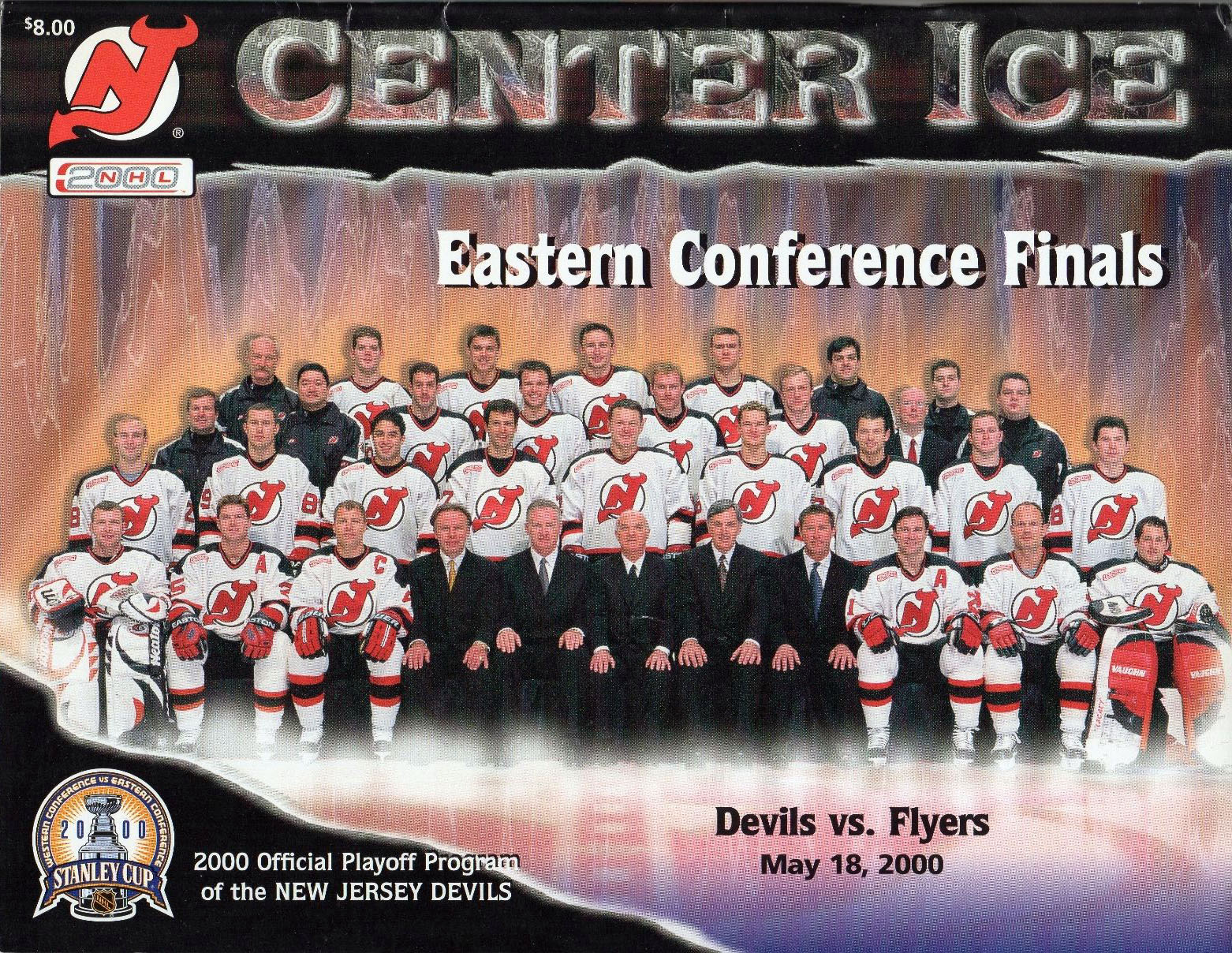 2000 New Jersey Devils playoff program