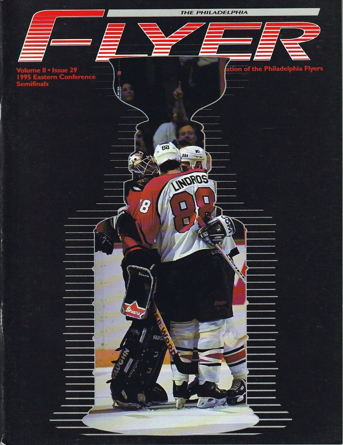 1995 Philadelphia Flyers playoff program