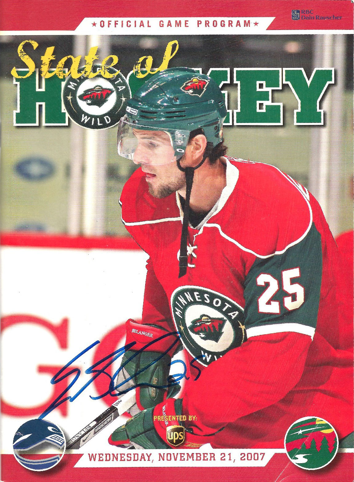 2007-08 Minnesota Wild program