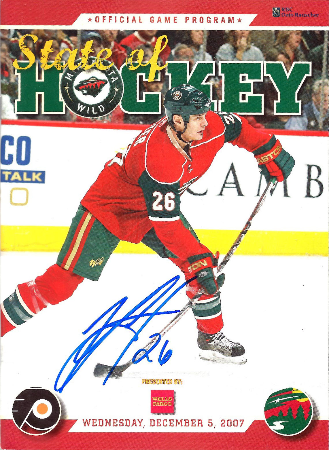 2007-08 Minnesota Wild program