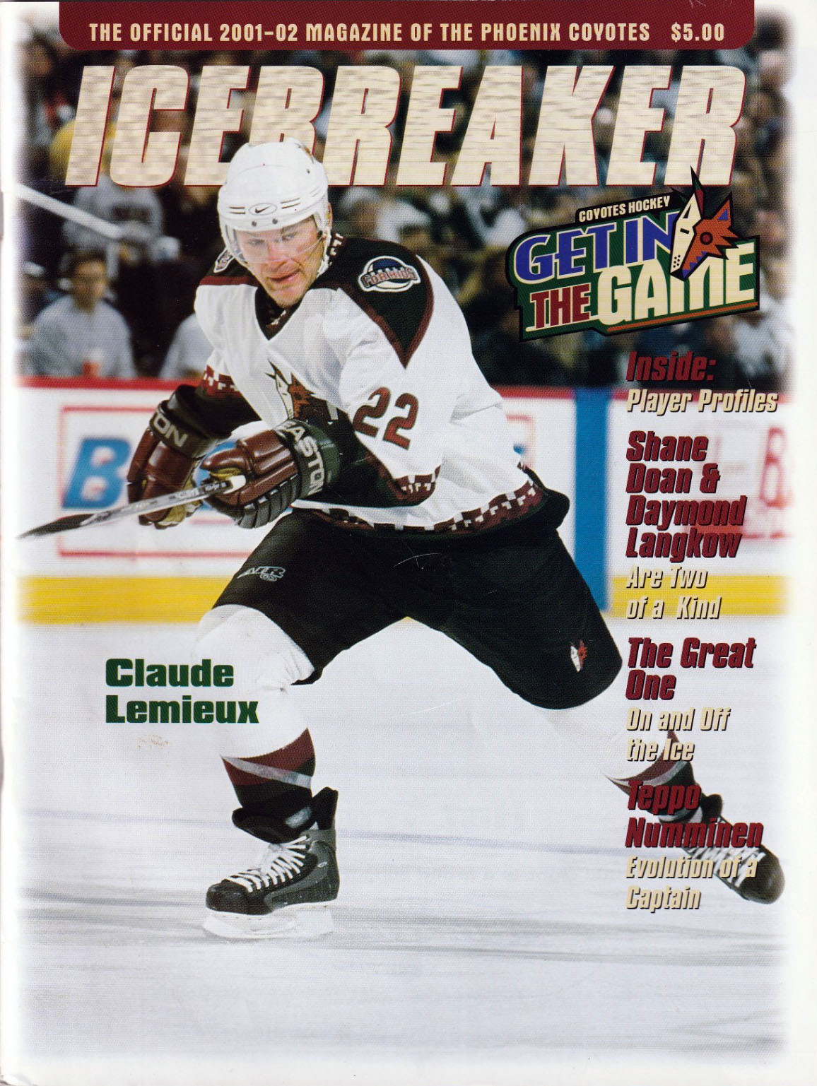 2001-02 Phoenix Coyotes program
