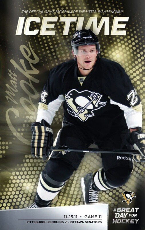 2011-12 Pittsburgh Penguins program