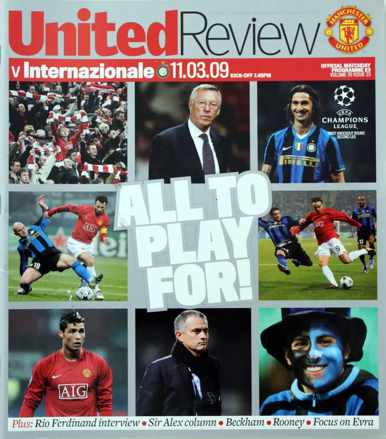 Manchester United vs. Inter Milan (March 11, 2009)