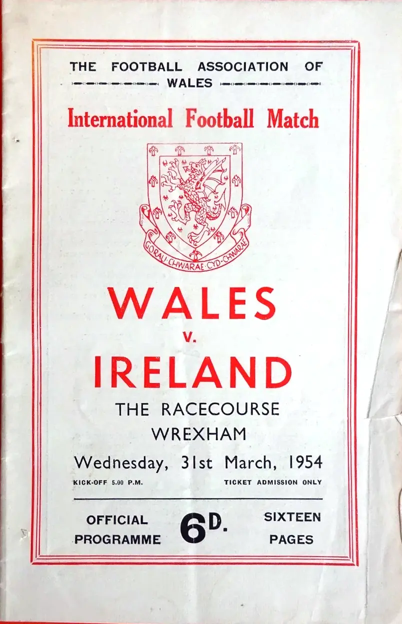 Wales vs. Northern Ireland (March 31, 1954)