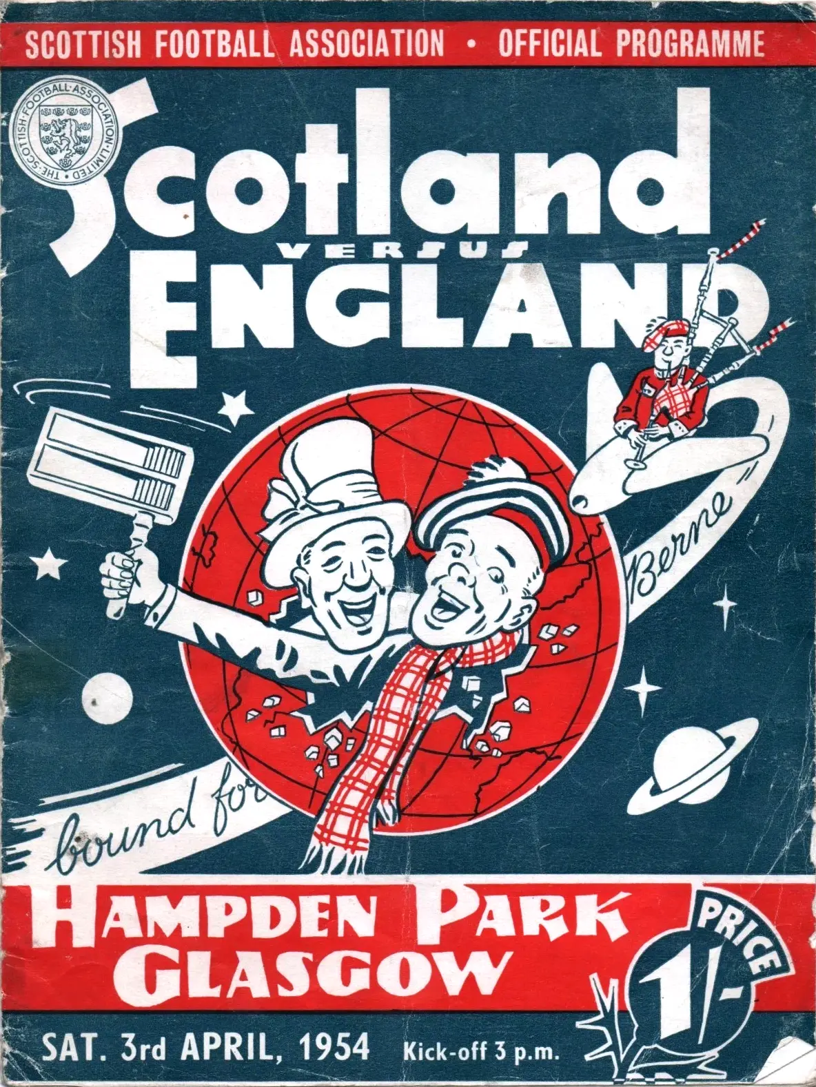 Scotland vs. England (April 3, 1954)