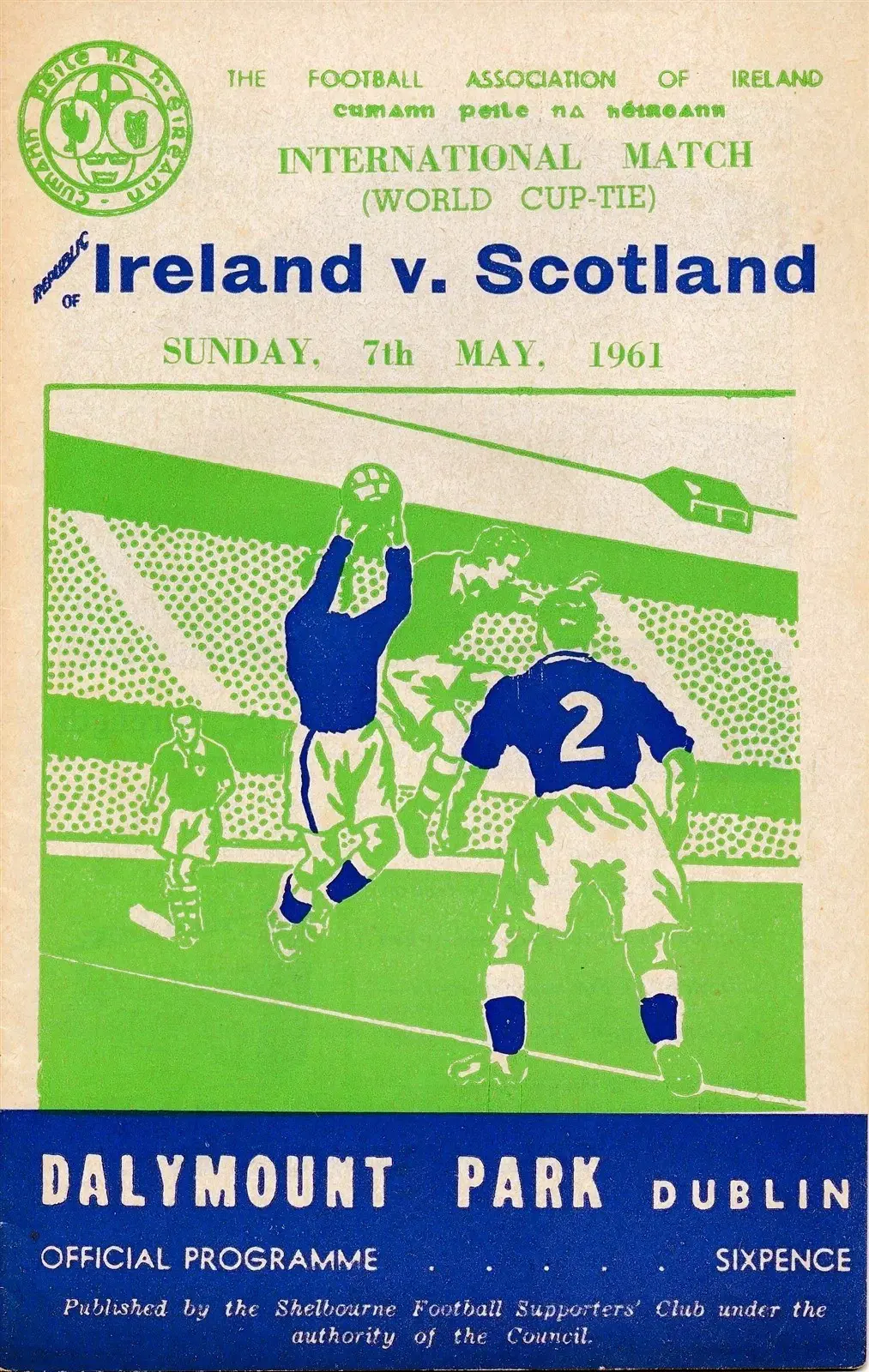 Republic of Ireland vs. Scotland (May 7, 1961)